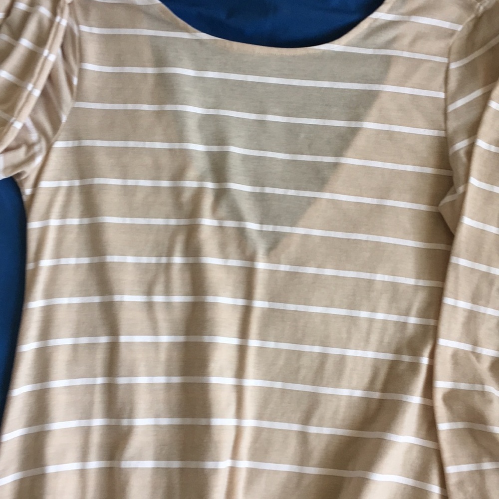Top with plunge v in back